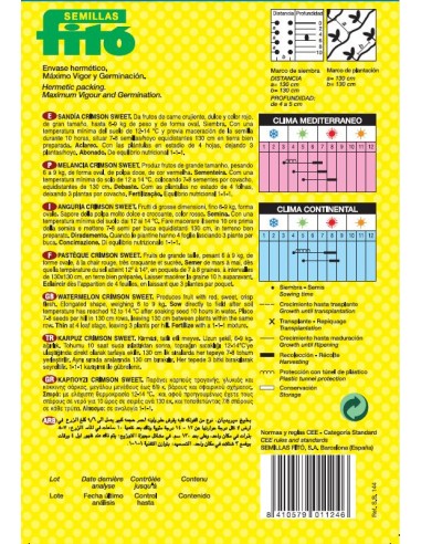 SANDIA CRIMSON SWEET SUPERBOL