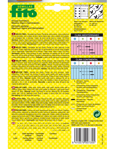 Melón Fimel (60 semillas)