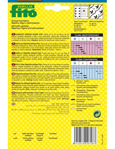 Guisante oregon sugar pod (55g)