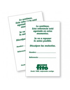 Cards for the replenishment...