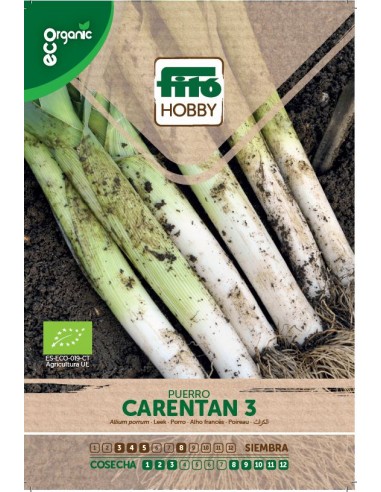Puerro Carentan 2 Eco (2 g)