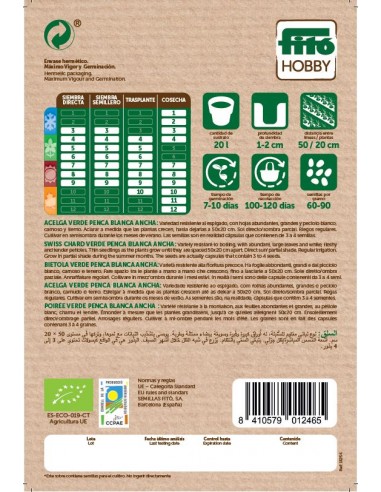 ACELGA VERDE PENCA BLANCA ECO ECO...