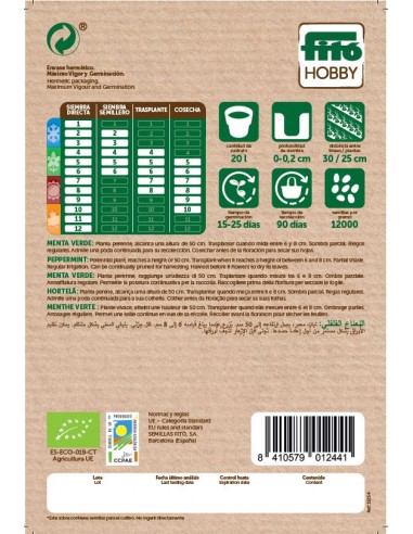 MENTA VERDE ECO ECO SUPERBOL