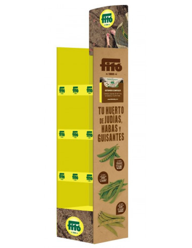 Expositor para leguminosas