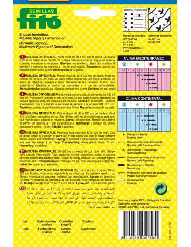 Melissa Officinalis (0,25 g)