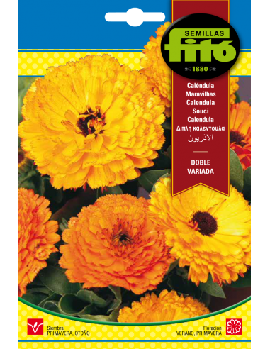 Caléndula Doble Variada (8 g)