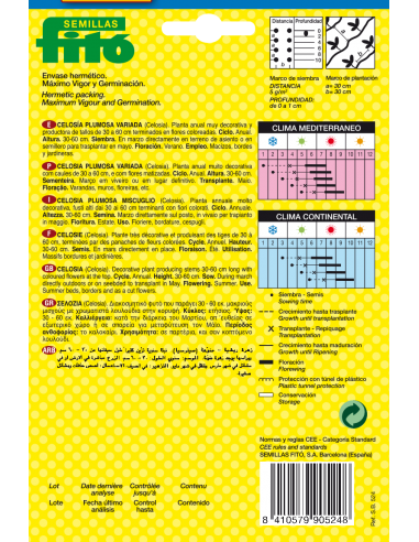 Celosía Plumosa Variada (2 g)