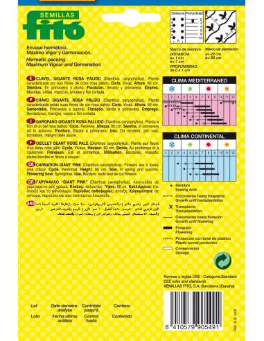 Carnation Giant Pink (0,8 g)