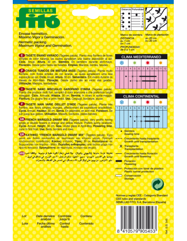 Tagete Enano Variado (4 g)