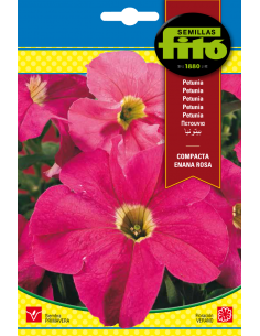 Petunia Compacta Enana Rosa...