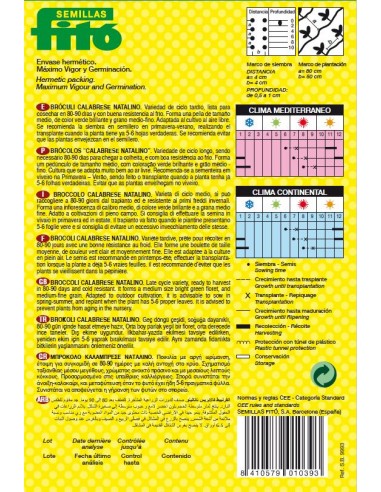 Brócoli Calabrese Natalino (4 g)