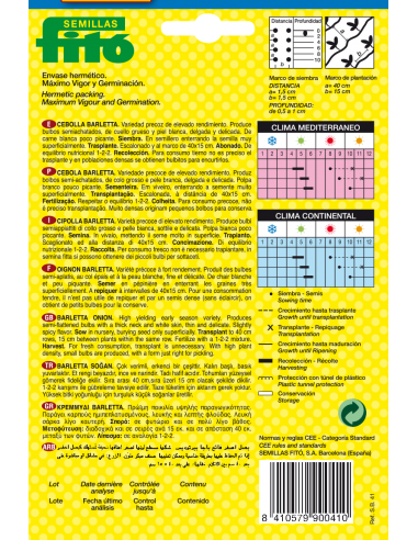 Cebolla Barletta (7 g)