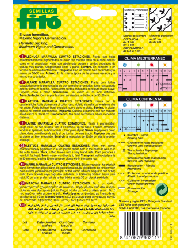 Lechuga Maravilla Cuatro Estaciones...