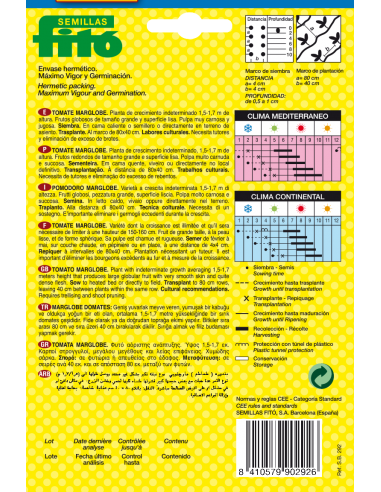 Tomate Marglobe (3 g)