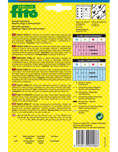 Tomato Roma VF (3 g)
