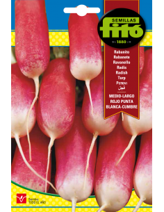 Rabanito Medio-Largo Rojo...