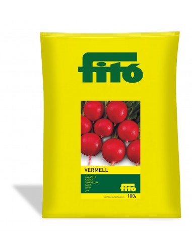 Rabanito Redondo Rojo - Vermell (100 g)
